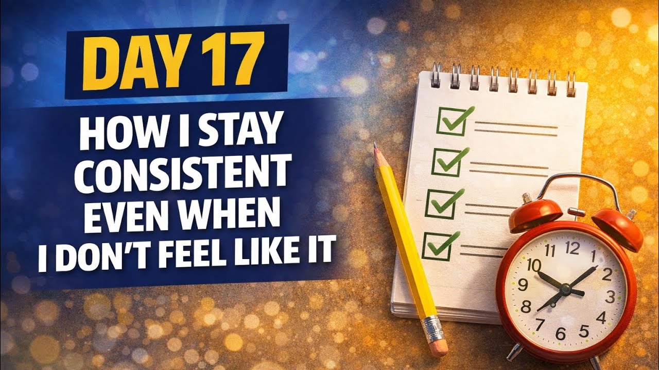 Day 17 – My Secret to Staying Consistent