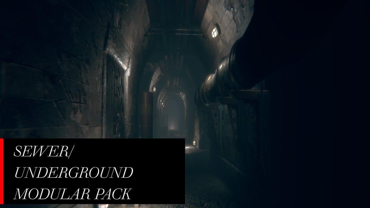 Unity Asset Review - Sewer Underground Modular Pack