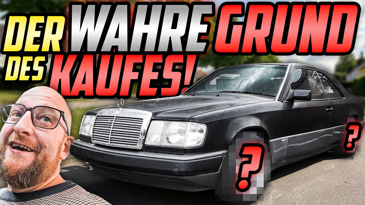 AUTOKAUF wegen FELGEN?! - Mercedes C124 3.2 - PERFEKTER Schlachter mit SCHALTGETRIEBE!
