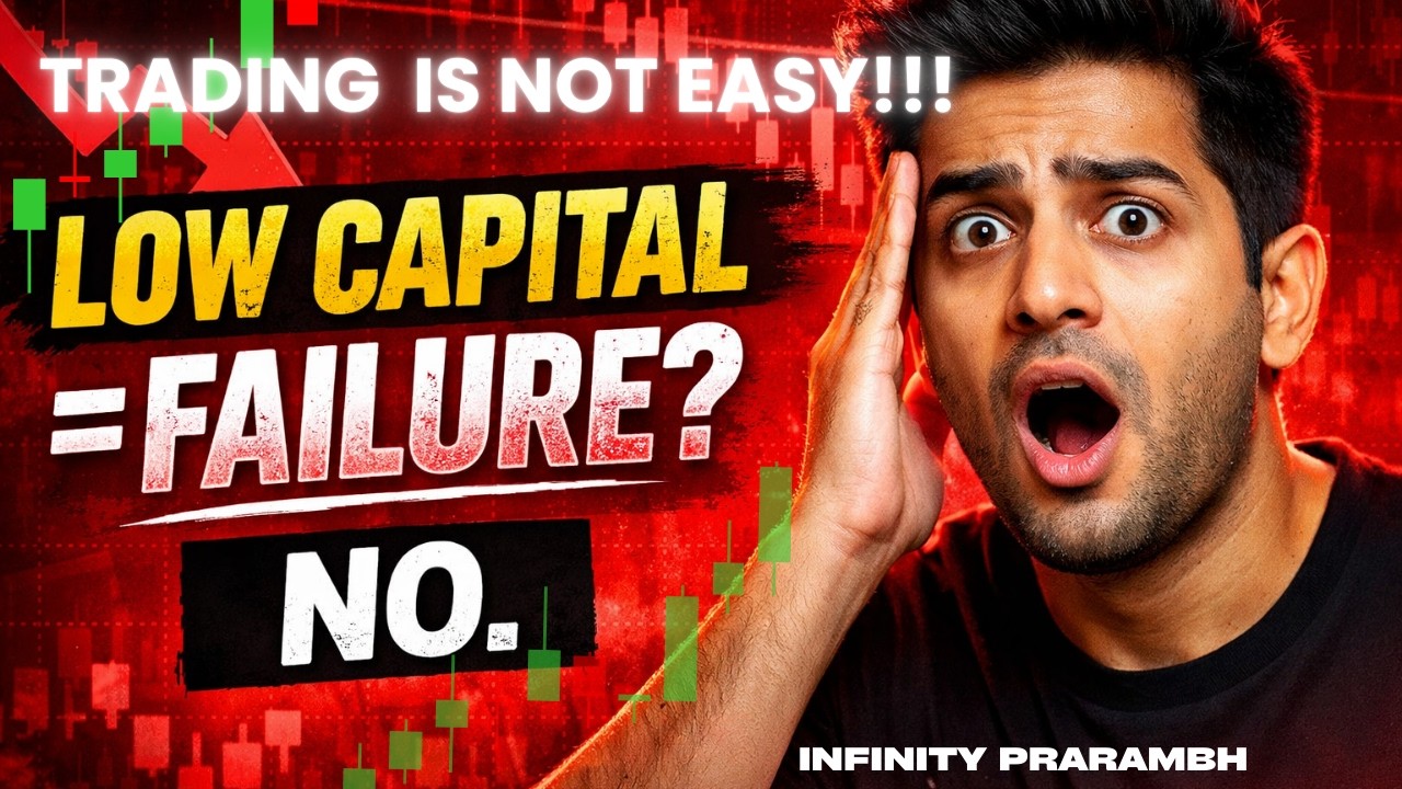 LOW CAPITAL = FAILURE? | How Much Capital Is Enough to Start Trading | STOCK MARKET |