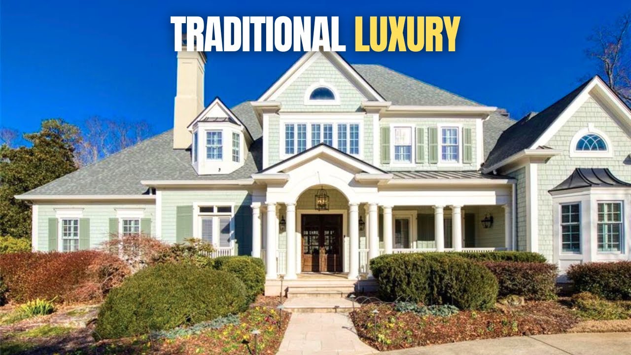 Inside Two 11,000+ SQFT Traditional Homes w/HUGE Basements + Luxury Pools