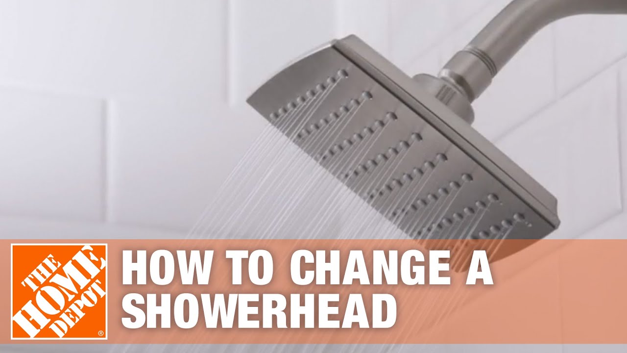 How to Replace a Showerhead &ndash; Installing a Showerhead | The Home Depot