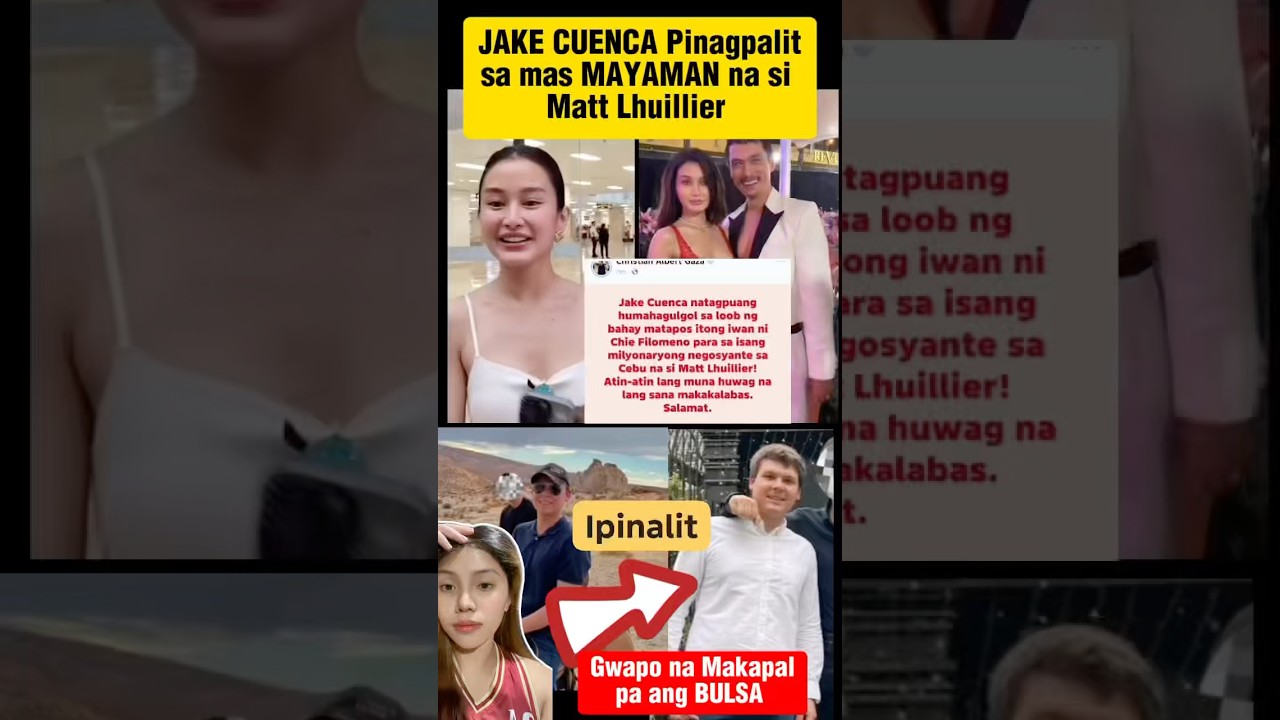 Gwapo na MAKAPAL pa ang BULSA True kaya na iniwan si Jake cuenca?🫢 #jakecuenca  #chiefilomeno