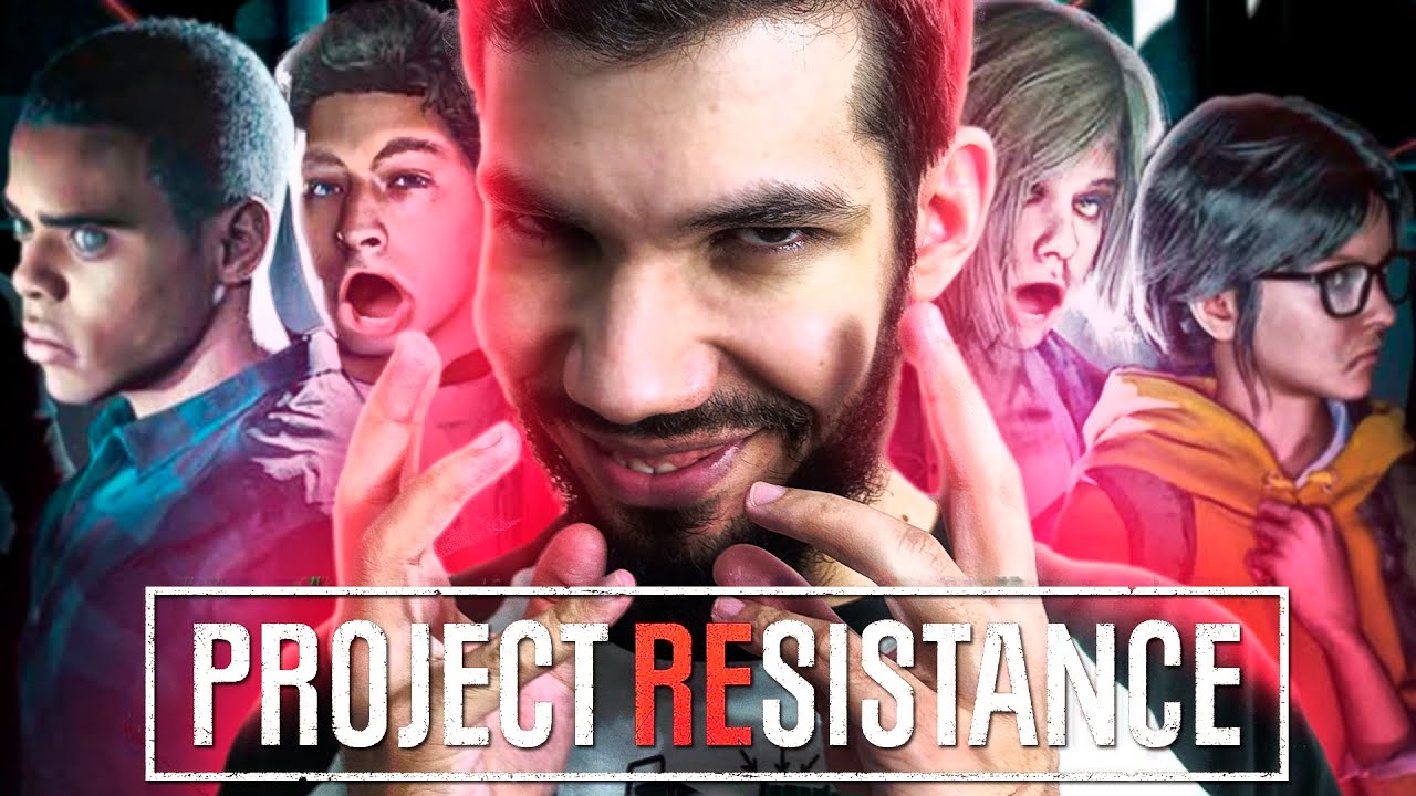 RESIDENT EVIL PROJECT RESISTANCE  - JOGANDO DE VIL&Atilde;O e Trollando os Sobreviventes!