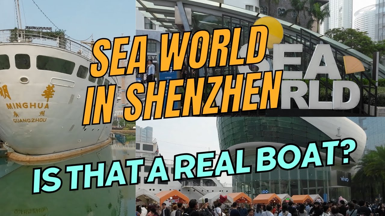 Shenzhen Seaworld, where the sea meets the land!