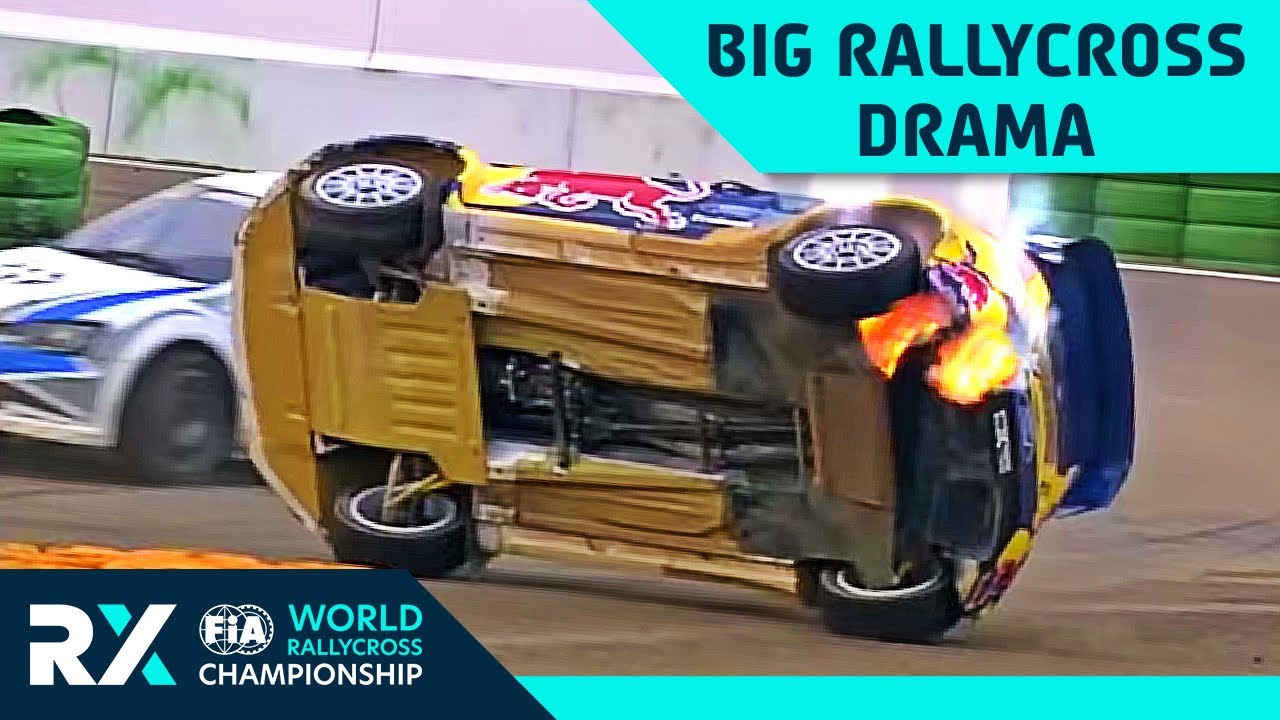 BIG World RX Crashes and Dramas. Dramatic Rallycross Moments! World RX Rallycross