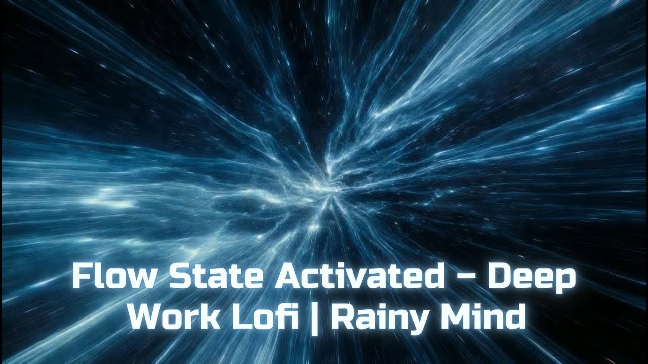 Flow State Activated – Deep Work Lofi | Rainy Mind