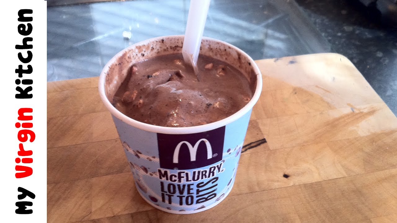 HOW TO MAKE A MCFLURRY