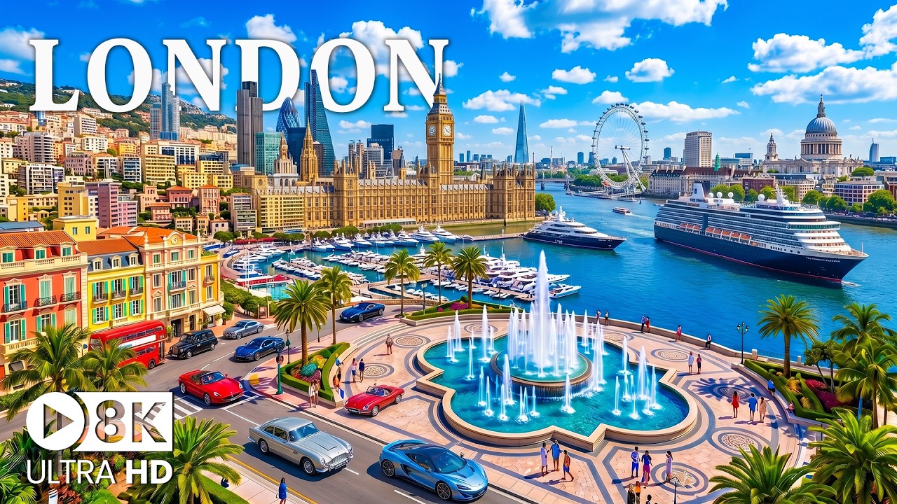 London 2026 🌆 | Buckingham Palace, Thames River & Magical Night Skyline