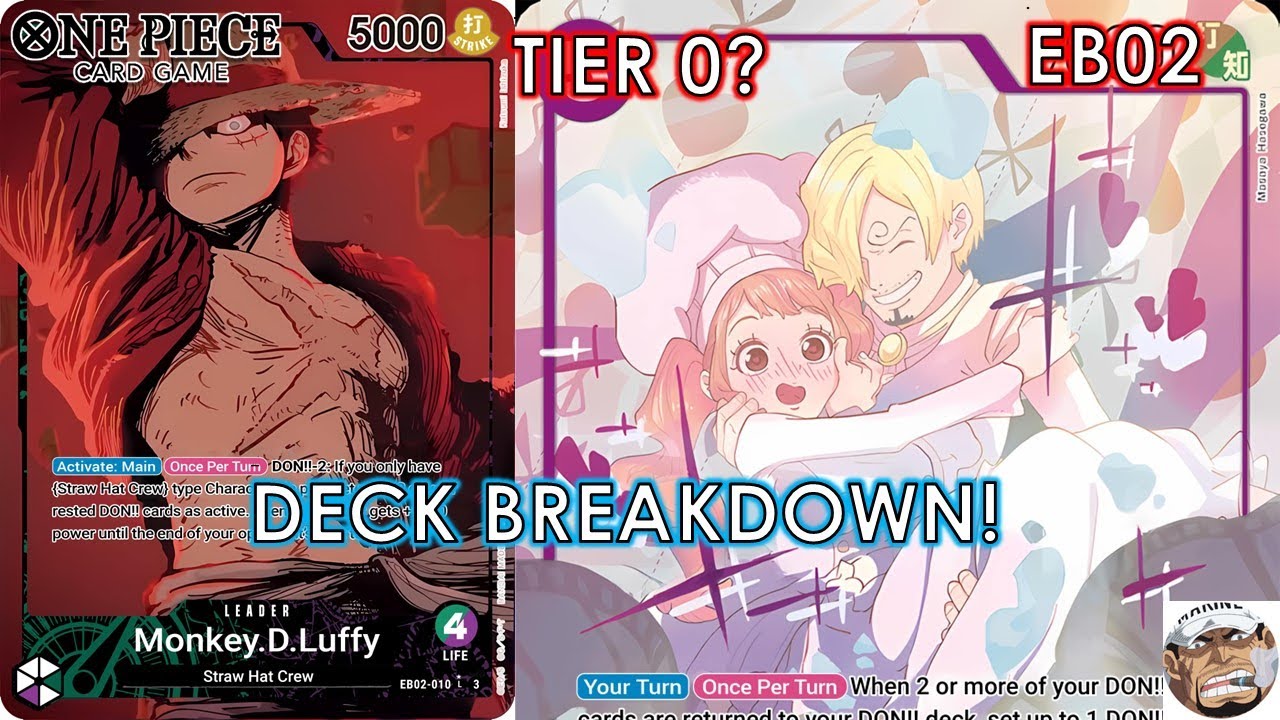 GP Luffy Deck Breakdown & Gameplay - BDIF? | EB02
