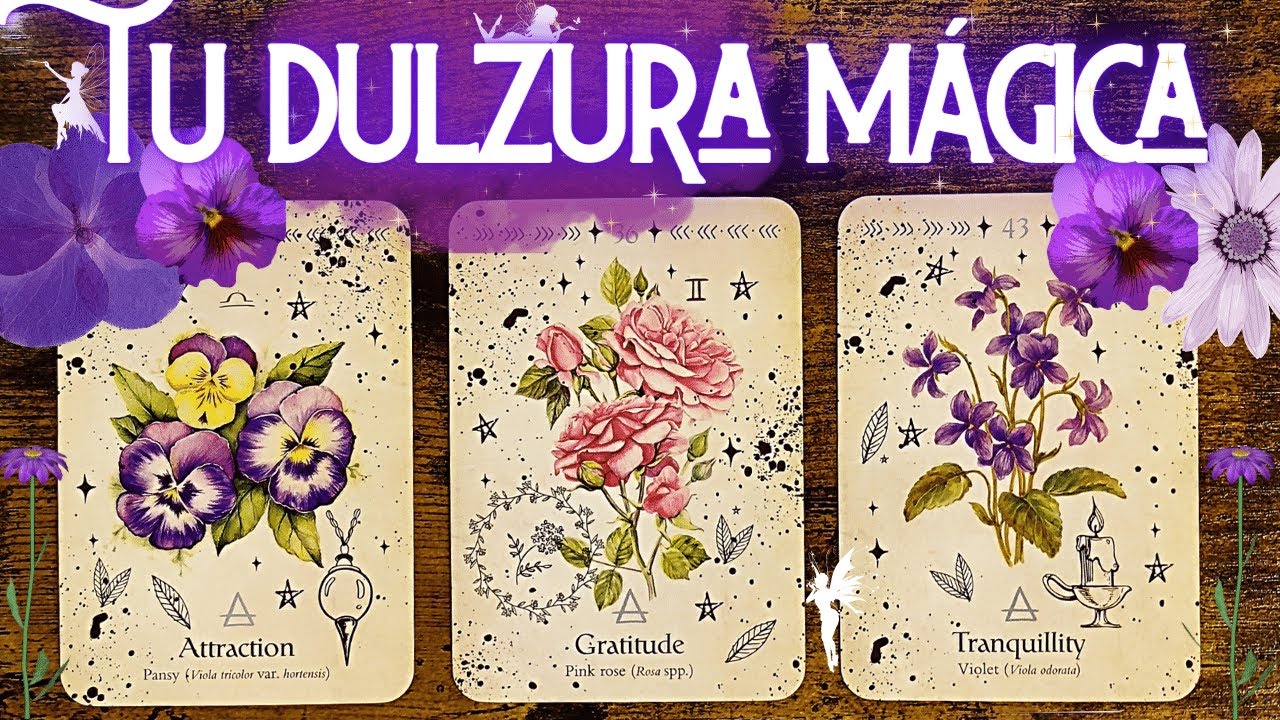 🍓¿Cuál es la MAGIA de tu personalidad DULCE?🍯🌷Tarot Interactivo🌜 Elige una carta