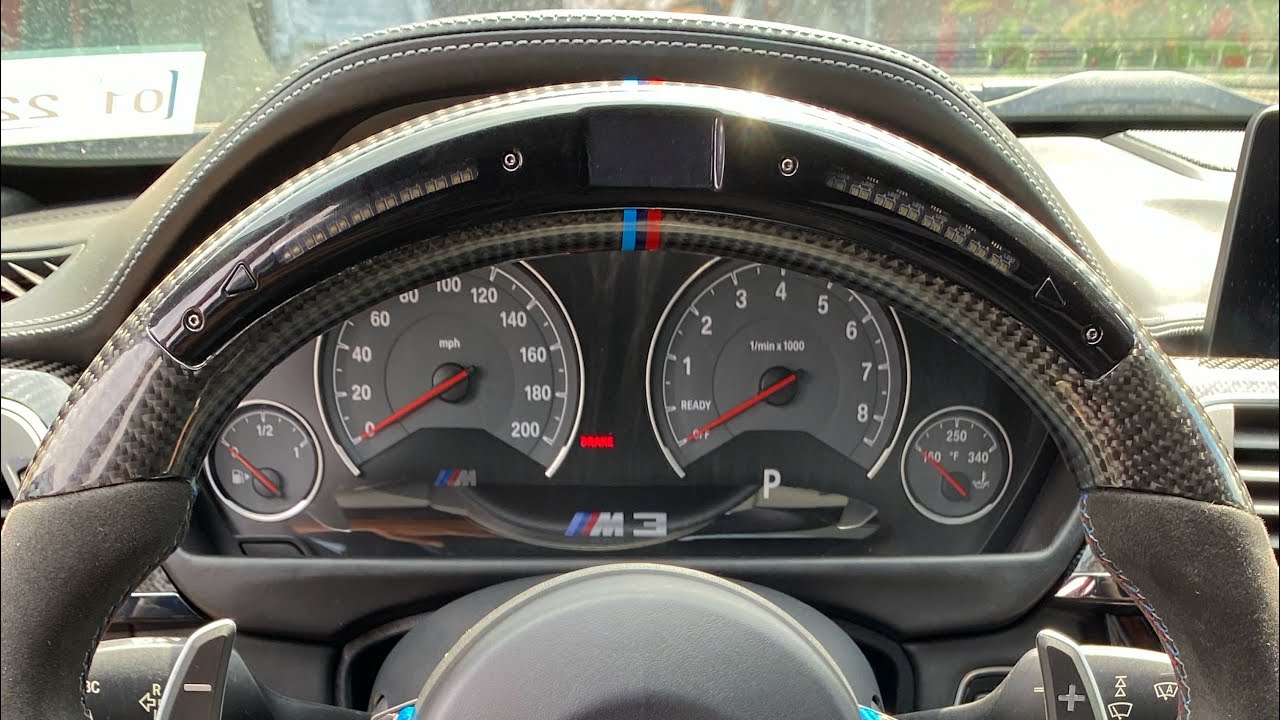 Installing Led Steering wheel on F80 M3 (Airbag stuck / Lane Departure, Blind Spot Malfunction)