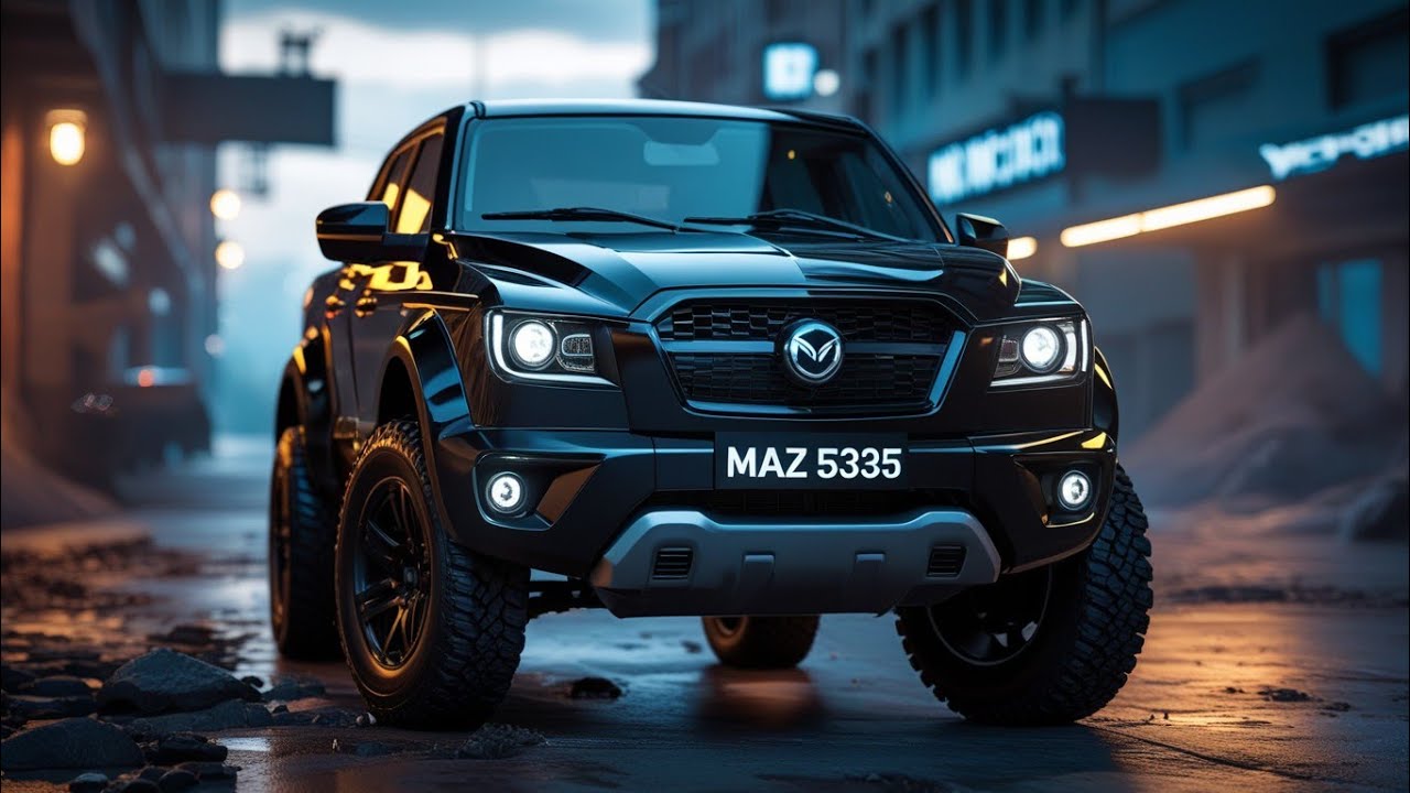 MAZ 5335 2026 Reborn Black 🖤 Возвращение легенды | Новый гибридный грузовик