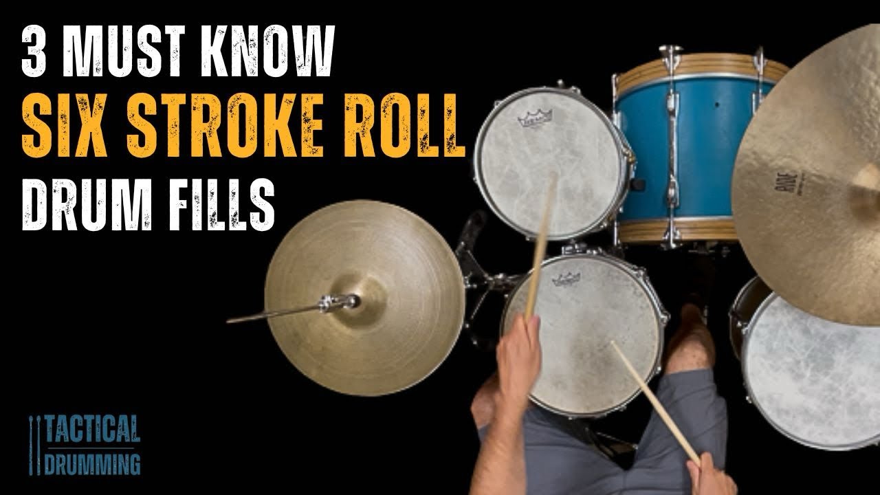 3 Must Know Six Stroke Roll Drum Fills