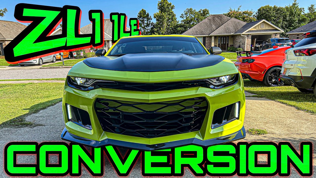 Transforming My Friend’s Ride: 2019-2024 ZL1 1LE Conversion Bumper Install and Headlight Upgrade!