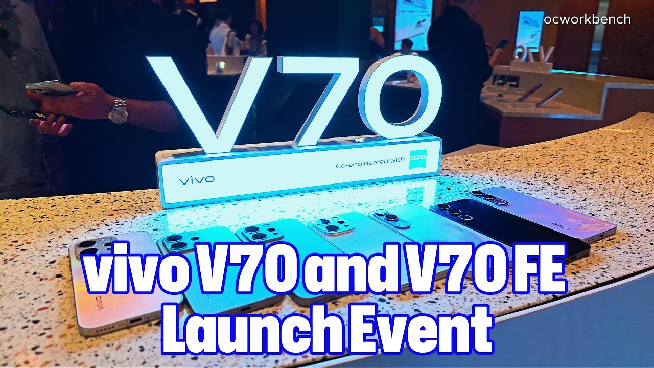 vivo v70 and v70 fe launch in Singapore shot using vivo v70 #singapore #vivov70