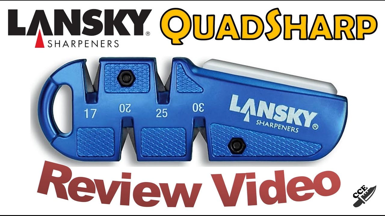 Review of the Lansky QuadSharp. Part# QSHARP - Part 1 of a 2 Part Lansky Saturday Special