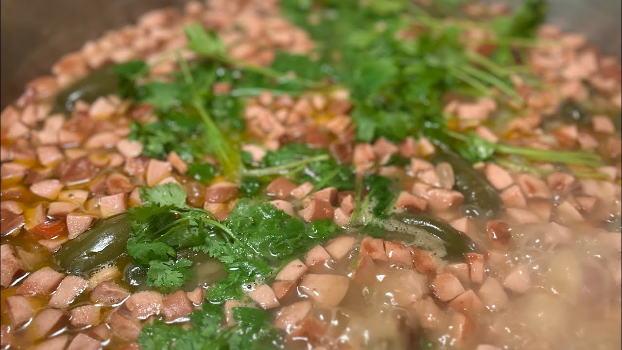 Frijoles charros rápido sencillo pero sabrosos 