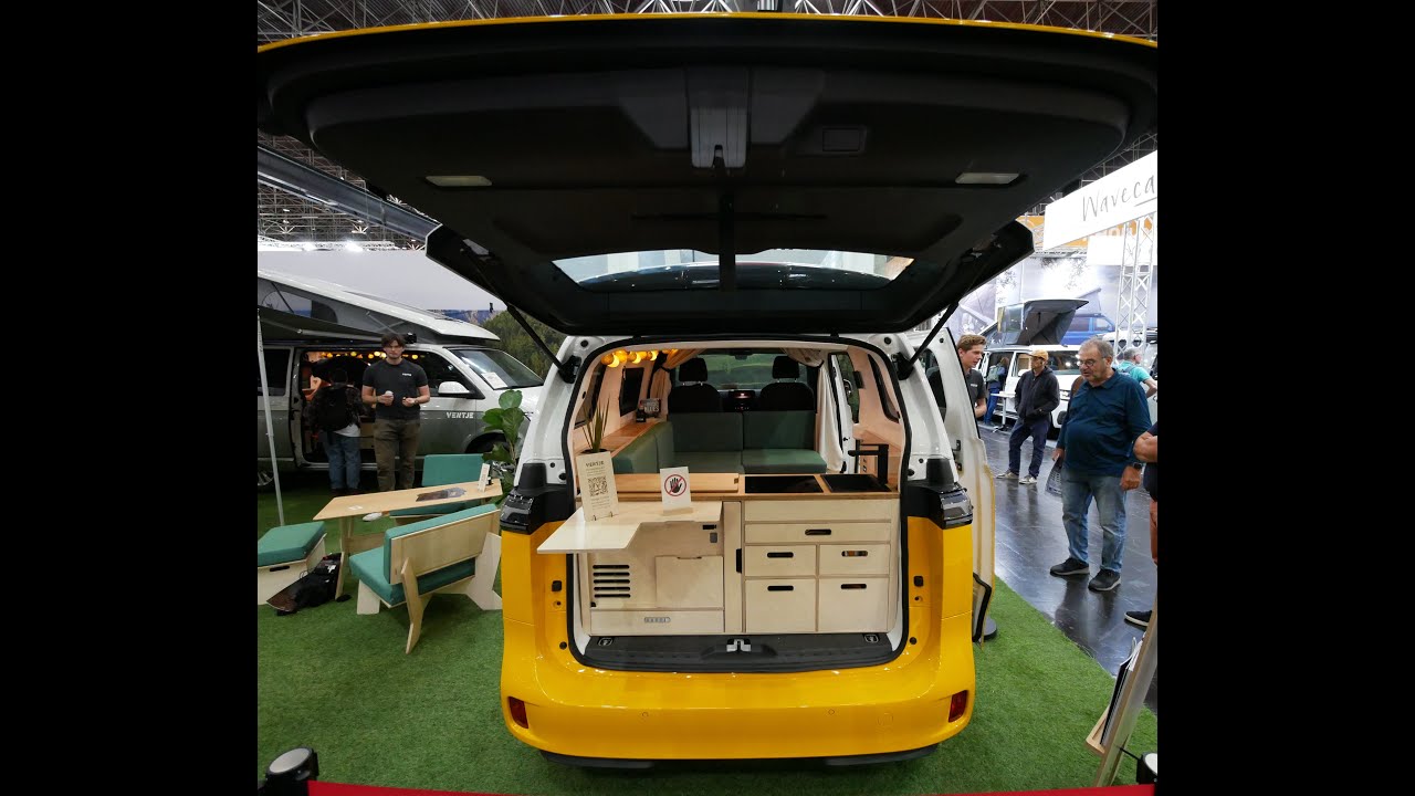 eVentje — электрический VW ID.Buzz из Голландии покоряет Германию великолепными идеями
