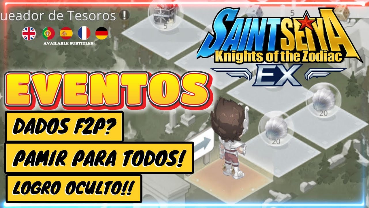 🔥 GUIA EVENTOS NUEVOS! DADOS, PAMIR... 🔥 SAINT SEIYA EX Global Launch – #saintseiya #saintseiyaEX