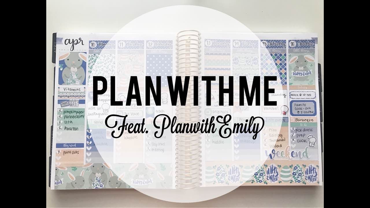 Erin Condren | Plan with Me feat. PlanwithEmily