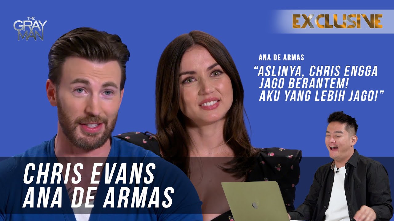 EKSKLUSIF! CHRIS EVAN DAN ANA DE ARMAS CURHAT SAMA SI BOY!