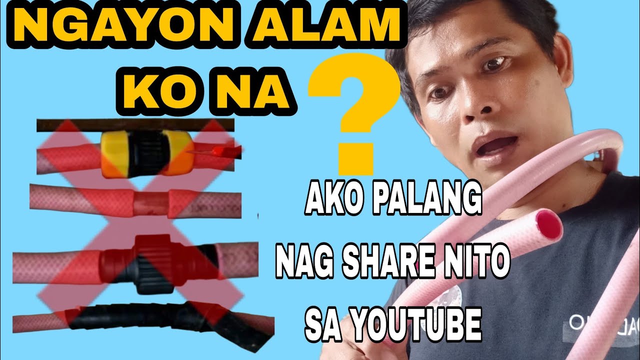 BAKIT NGAYON KOLANG TO NALAMAN, NA MAY MAS MAHUSAY NA PARAAN SA PAG DUGTONG NG ATING GARDEN HOSE