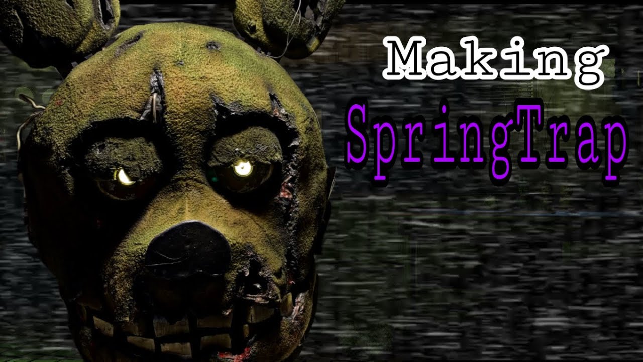 Building my Springtrap Cosplay (old)