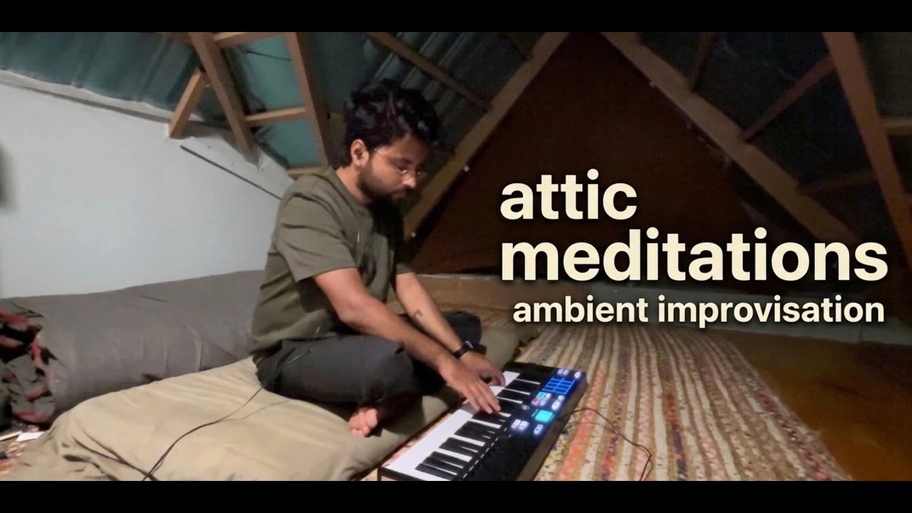 Live Looping Ambient Landscapes | Arturia Keylab 49 - attic meditation #43