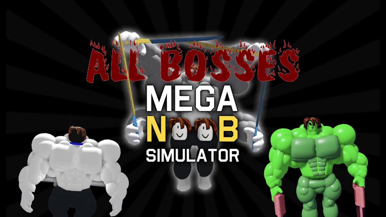 👽 Mega Noob Simulator ALL BOSSES (ATTACK OF THE ALIENS) 🛸 (OUT OF DATE, PINNED COMMENT)