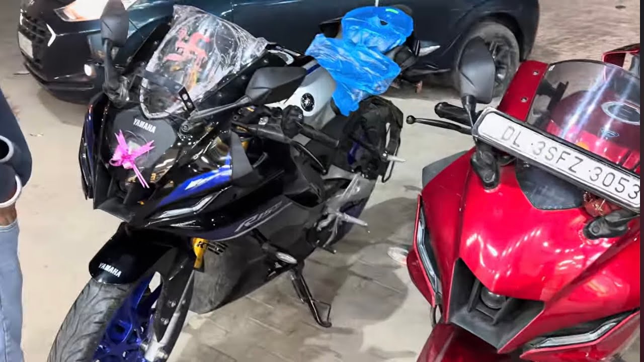 New member add Vikas bhai ki new  r15 m 🏍️🔥💯