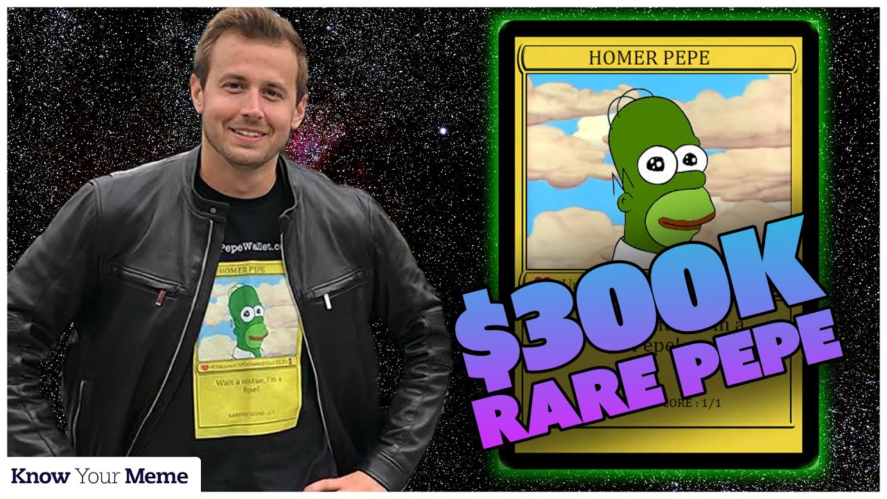 How &lsquo;Homer Pepe' Sold For Over $300K | Peter Kell NFT Interview