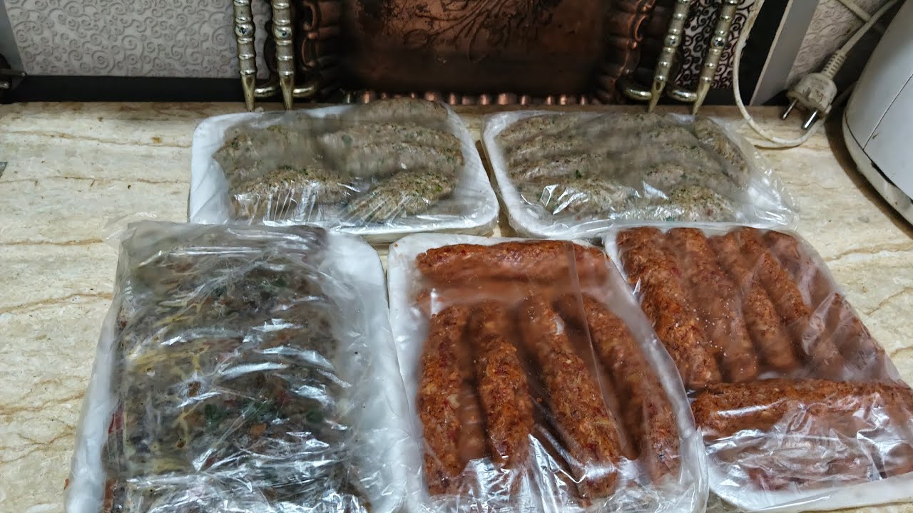 تفريزات رمضان 2026   من كيلو الا ربع لحمه مفرومه وكيلو الا ربع قوانص هنعمل  تشكيلة  جميلة 