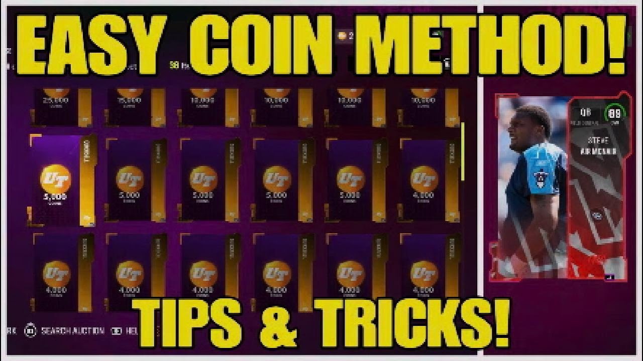 EASY MADDEN 23 COIN METHOD!!!