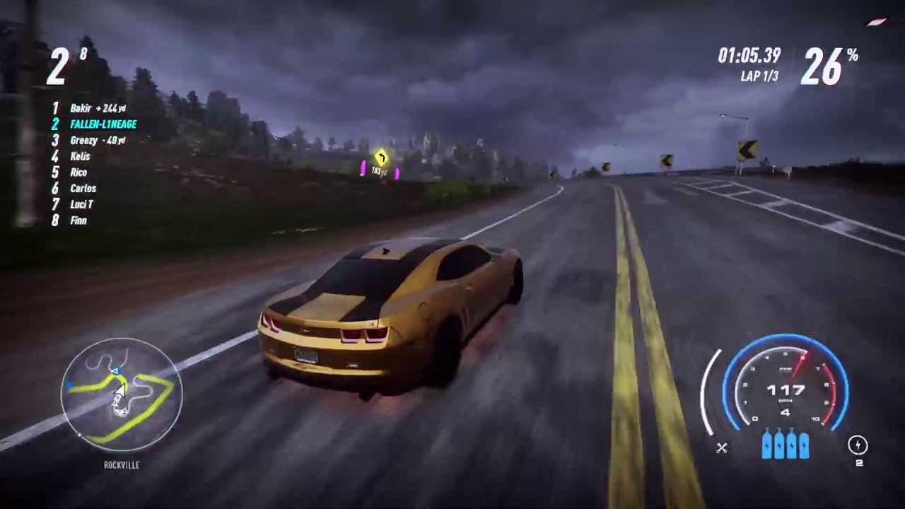 Nfs heat volks GTI GamePlay