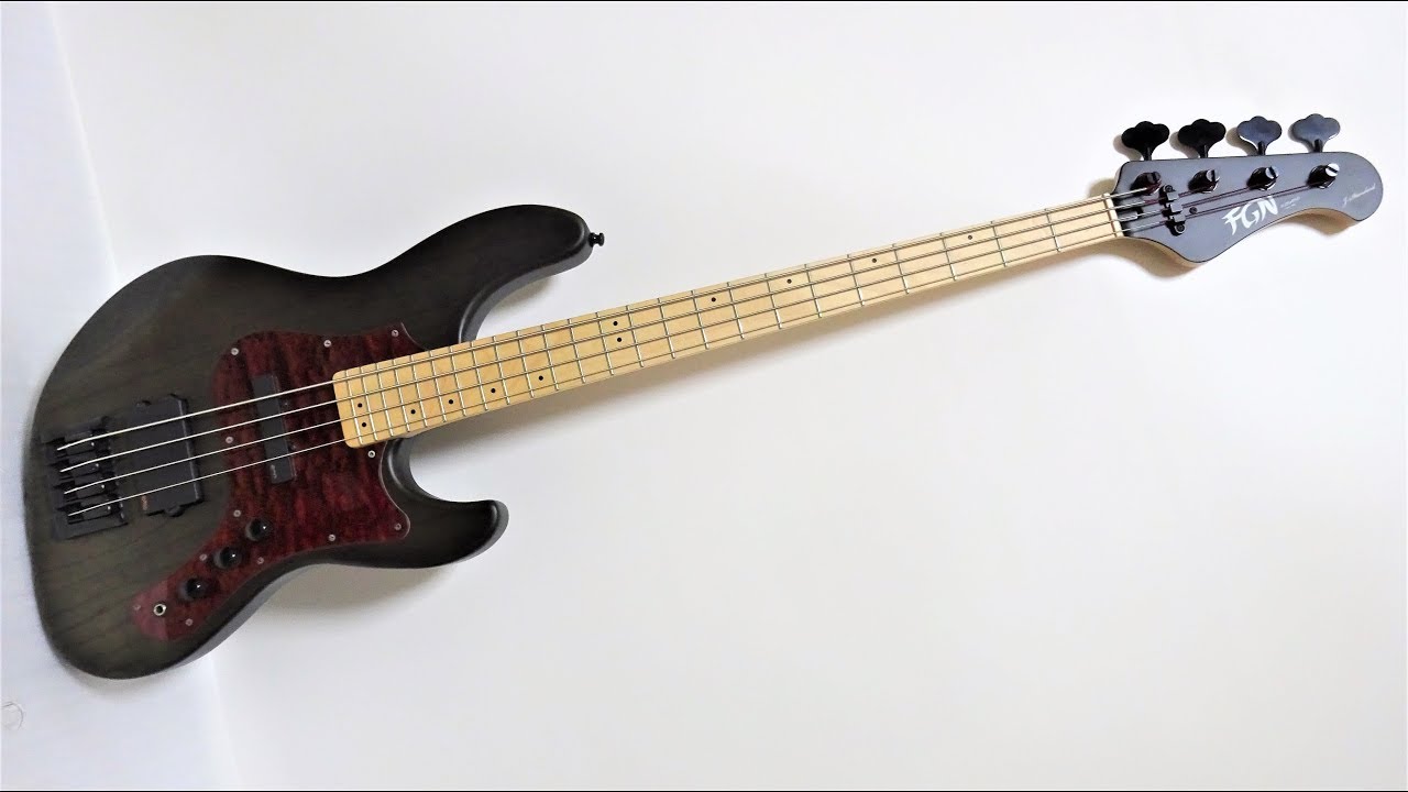 Modern Jazz Bass Demo: Fujigen JMJ-Ash 2016