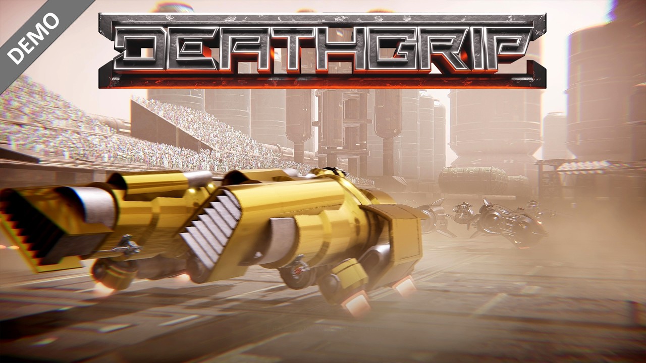 A Sci-Fi Combat-Racer With Exhilarating Speeds & Challenging Tracks - Deathgrip - #DemoState