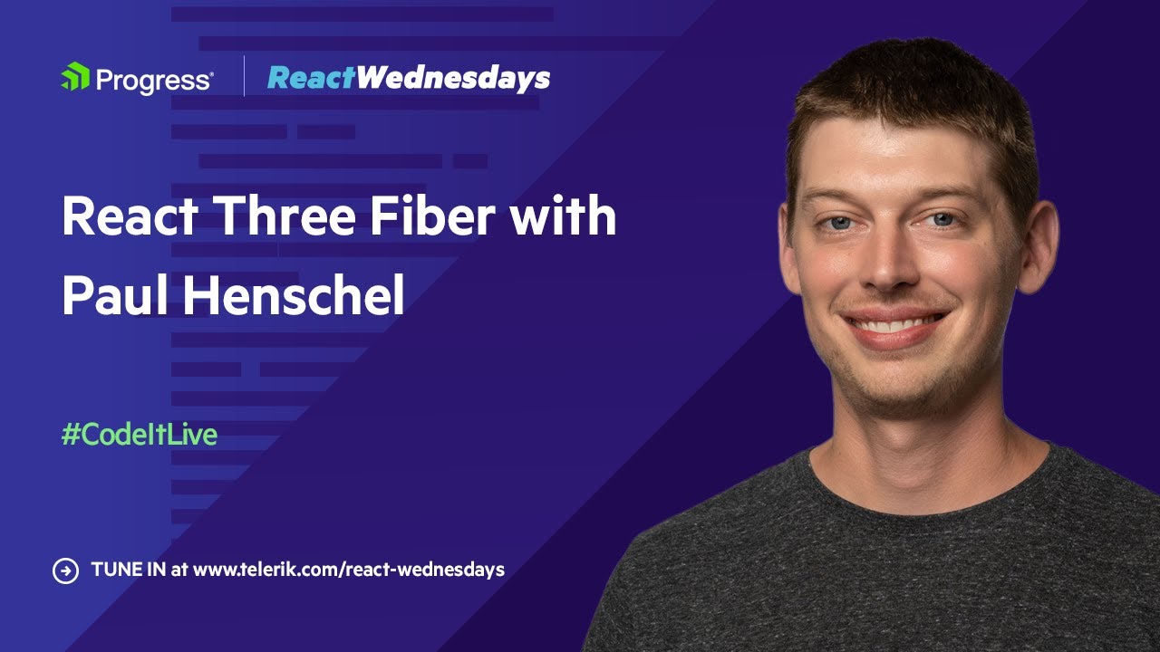 React Three Fiber with Paul Henschel | React Wednesdays
