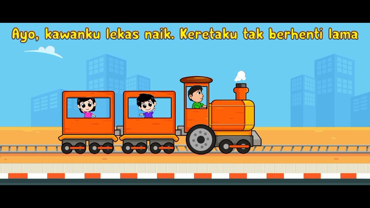 NAIK KERETA API Chanel Anak Indonesia