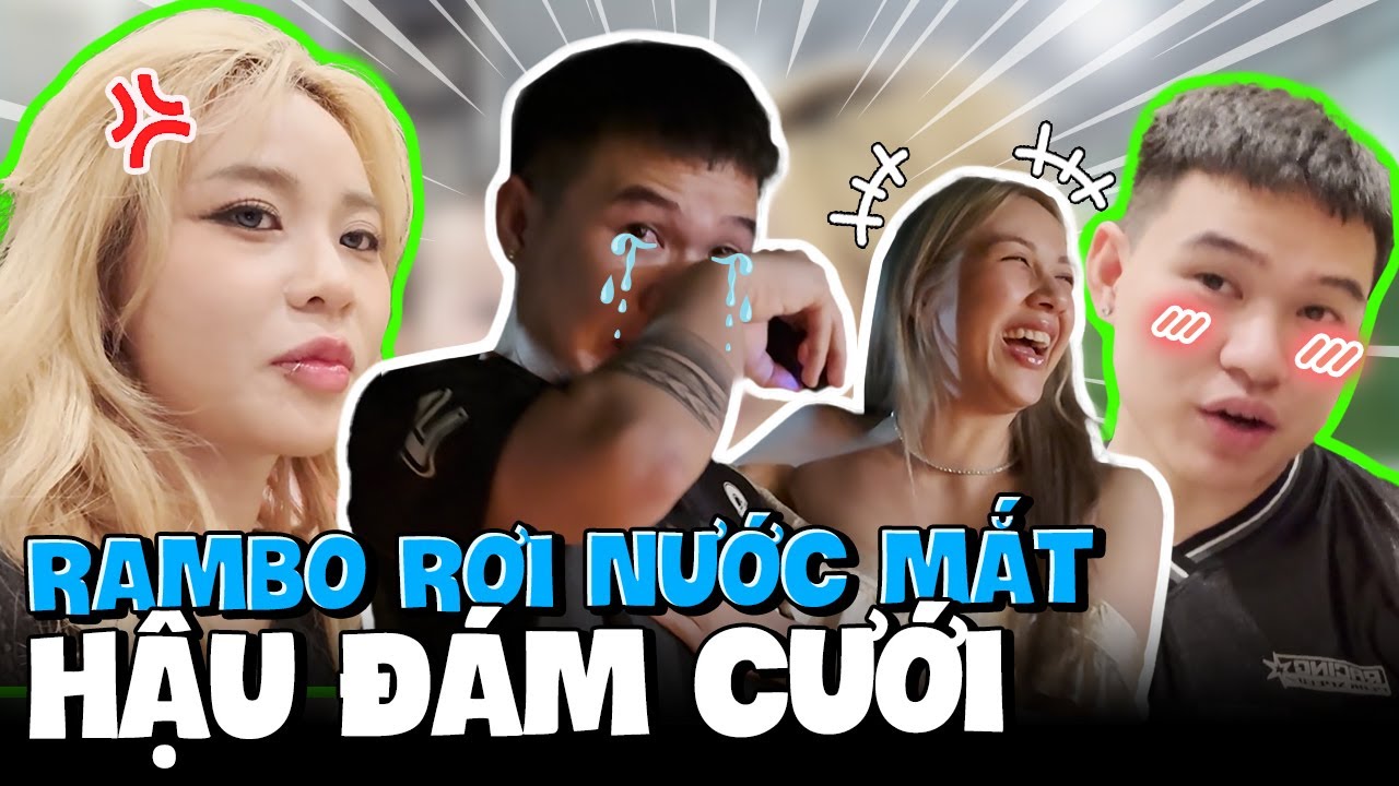 Hậu đám cưới Rambo khóc cạn nước mắt nói lời này với bà xã Trân Mèo. MisThy bị ghim vì bỏ lỡ...!?