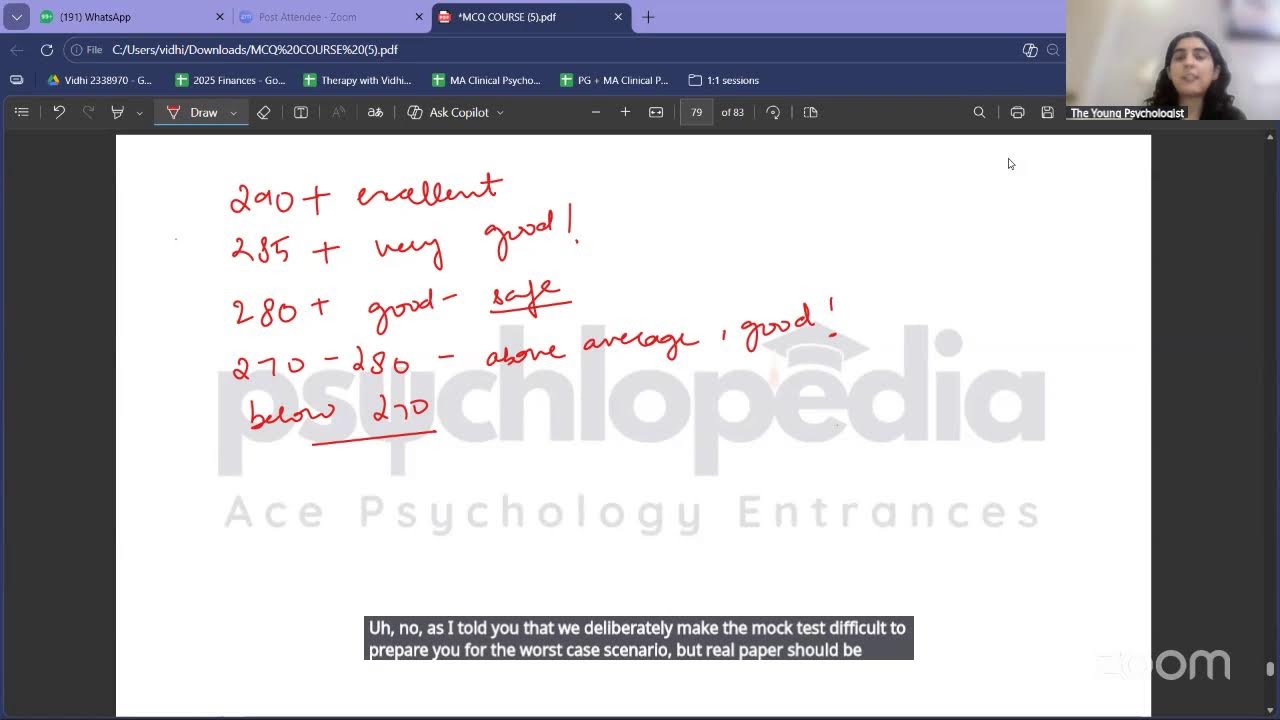 CUET PG Live Mock Test Solving