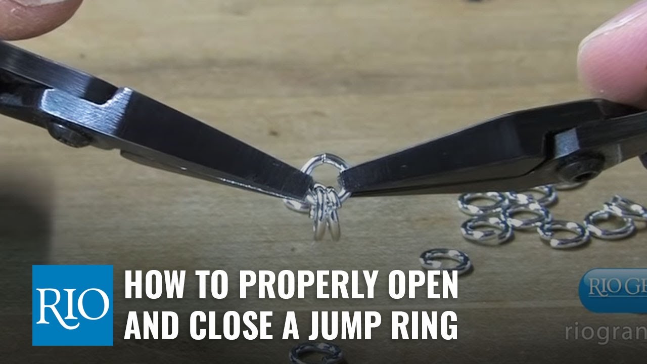 How to Properly Open and Close a Jump Ring