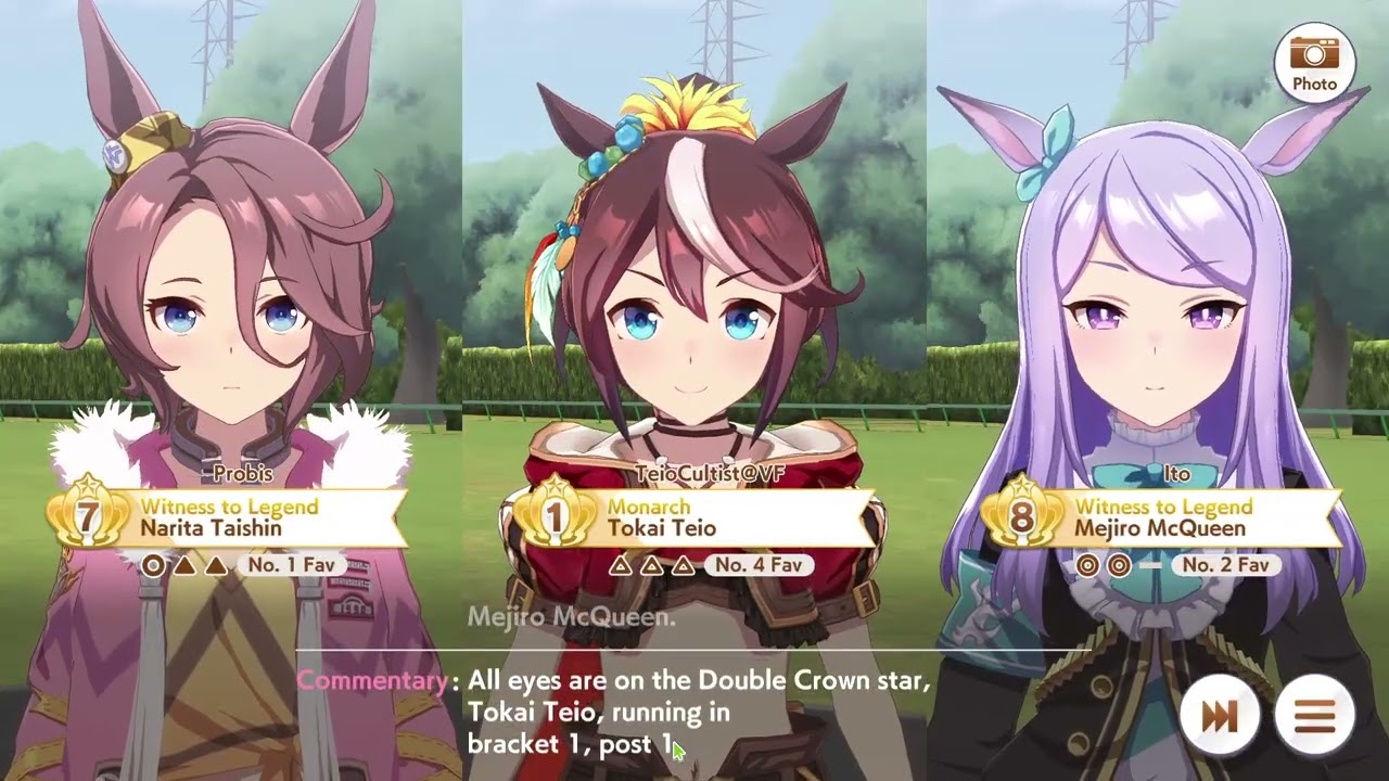 8th CM Sagittarius Cup Group A Finals, Uma Musume Global