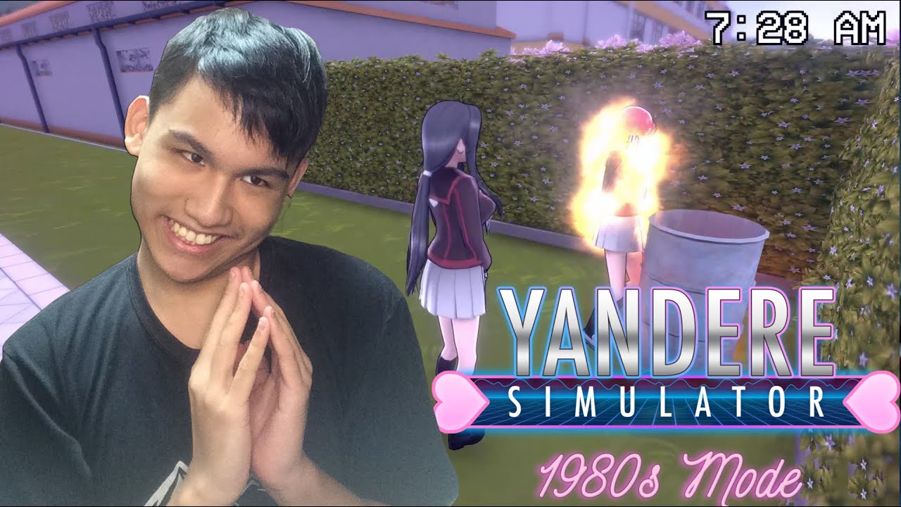 Burning Moeko's Secret Hobby in Yandere Simulator 1980s Mode!