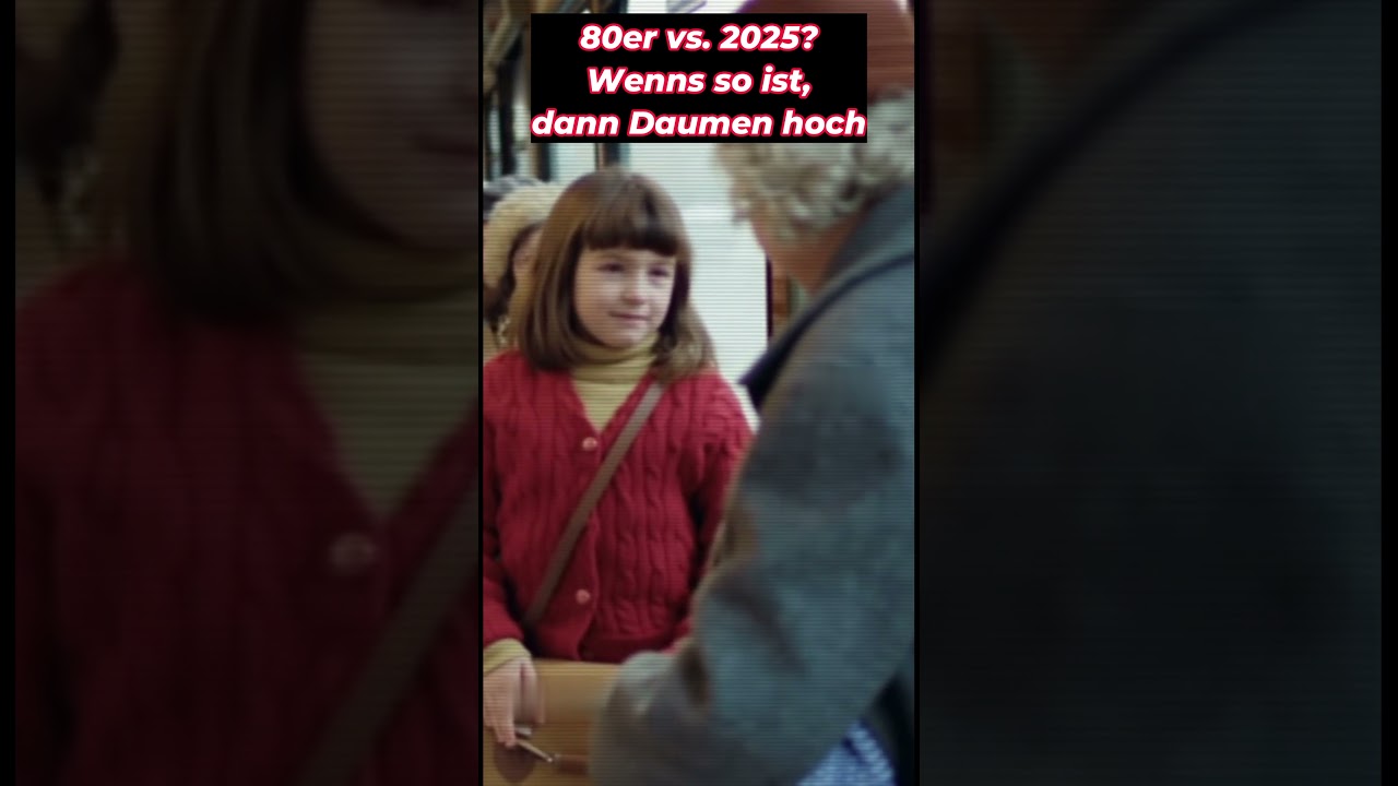 Straßenbahn Deutschland 1980 vs. 2025  