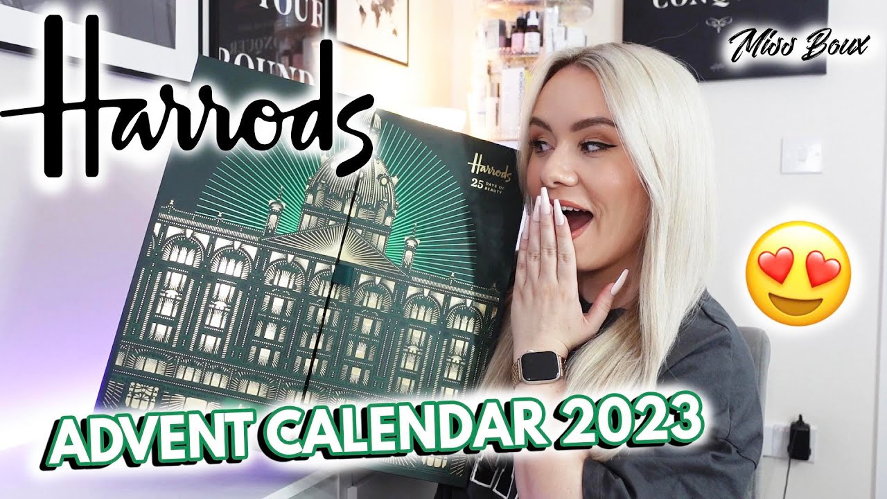 HARRODS BEAUTY ADVENT CALENDAR 2023 UNBOXING ✨ WORTH £1,173! WOW!😱 | MISS BOUX