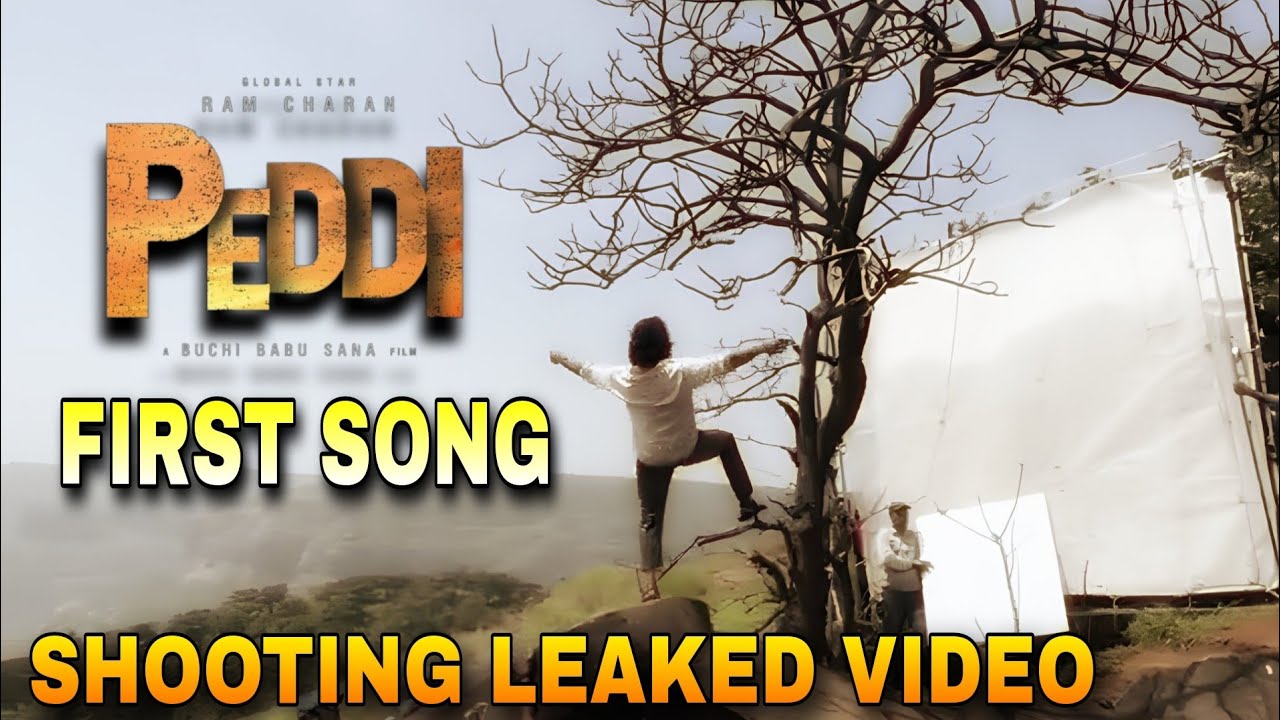 Peddi First Song Shooting Leaked Video | Ram Charan | #Peddi Song Shooting on Set | Buchibabu Sana