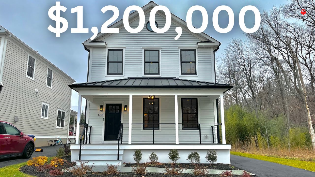 1 Million Dollar House Tour in New Jersey!  New Constuction | Princeton NJ |  4 Beds | 3 Ba
