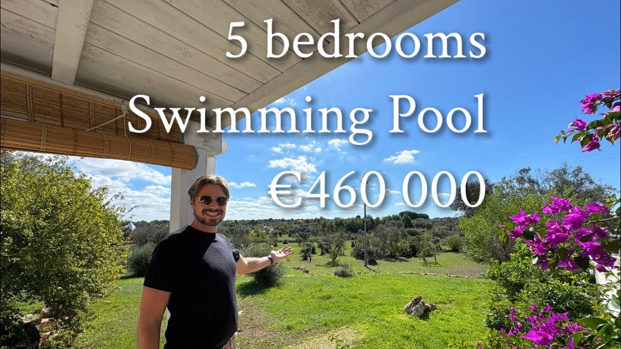 5 bedrooms villa with a pool in Puglia €460 000