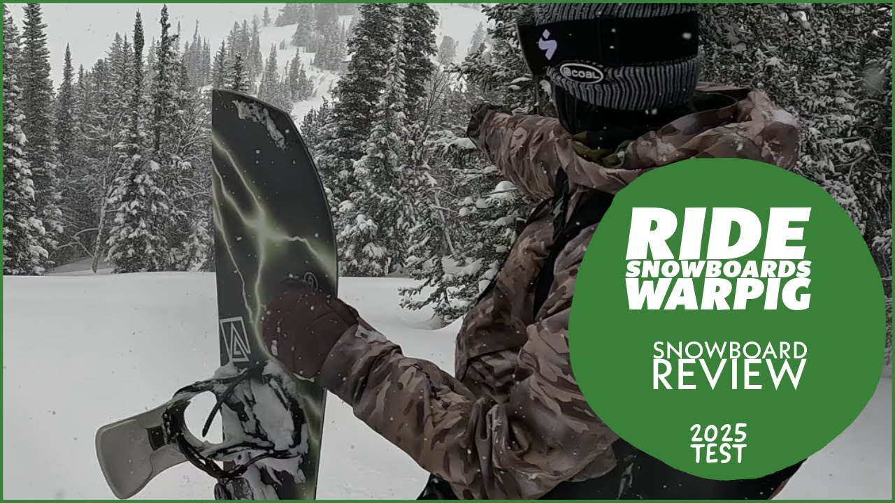 2025 Ride Warpig - First Ride in Deep Jackson Hole Powder